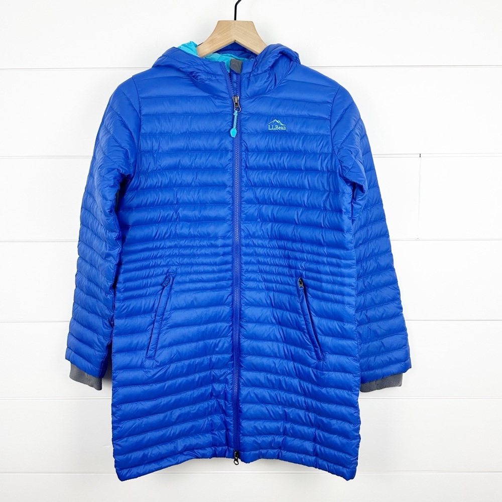 L.L.Bean Ultra Light 650 Long Down Puffer Coat